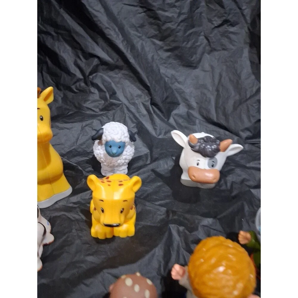 Little People Animal And People Lot Of 13
